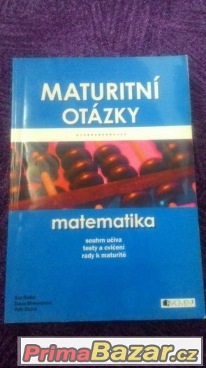 Maturitní otazky matematika – fotografie 1