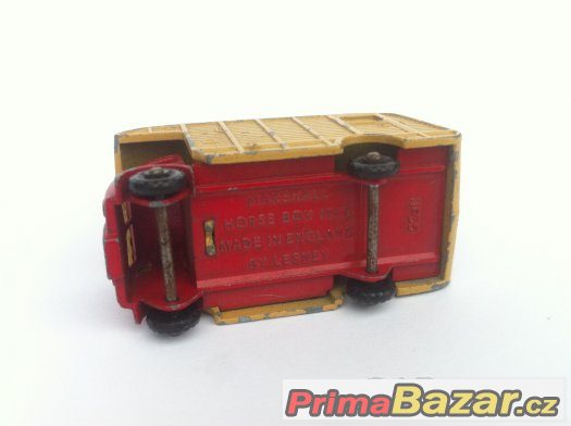 Prodám kovoví model MATCHBOX No. 35 MARSHALL Horse box MK7 – fotografie 5