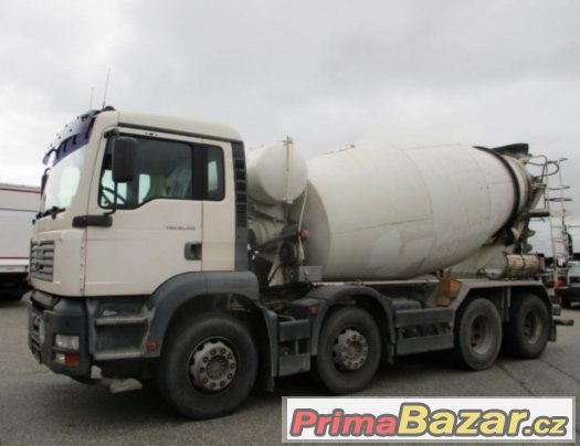MAN TGA 32.413 8x4, domíchávač 9 m3 – fotografie 2