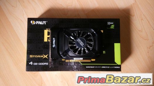 NOVÁ PALIT GTX1050TI 4GB - ZÁRUKA 36 MĚSÍCŮ – fotografie 1