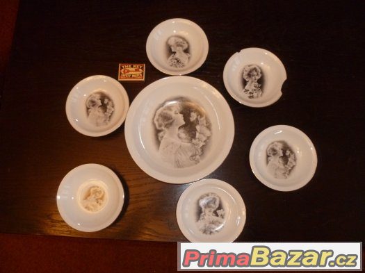 Souprava misek s portréty – fotografie 3
