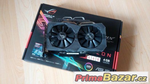 NOVÁ ASUS AMD RX 460 4GB - ZÁRUKA 36 MĚSÍCŮ – fotografie 1