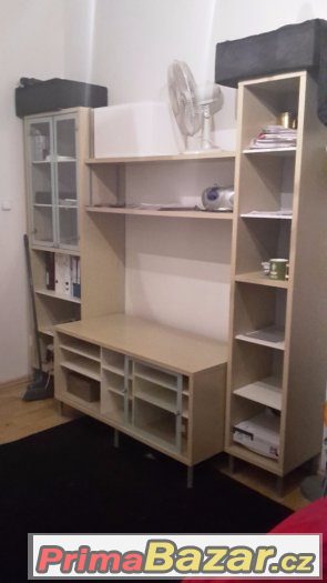 IKEA TV uložná sestava se dvířky + police – fotografie 4