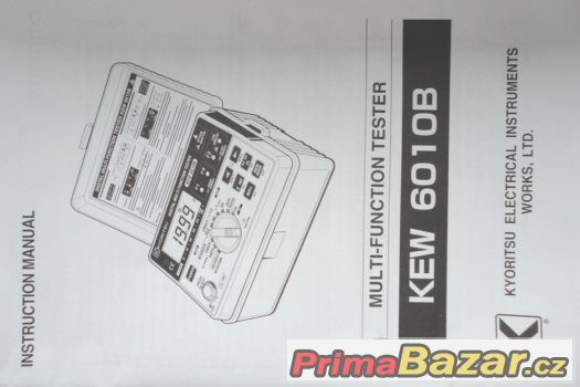 Měřák pro revize Kyoritsu 6010B – fotografie 3