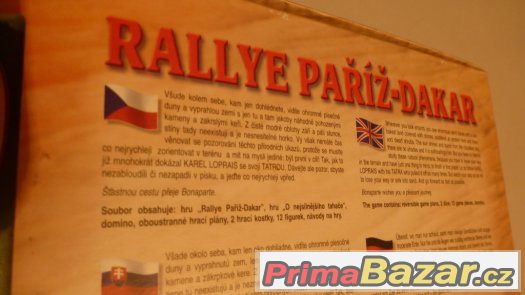 společenská hra Rally Paříž - Dakar – fotografie 4