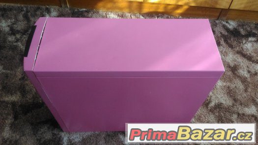 PC case rúžový – fotografie 2