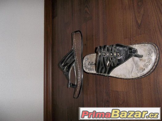 Ťapky - černé – fotografie 2