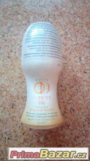 Avon Tropical Burst On Duty roll-on deodorant – fotografie 1