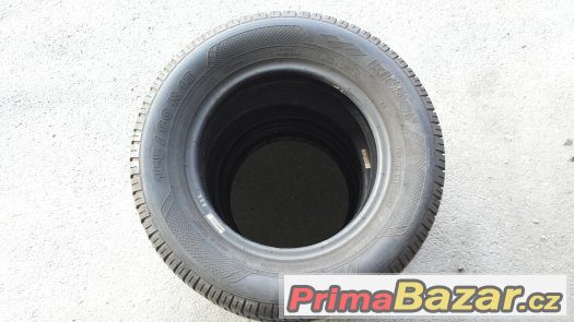 4 ks letní pneu 155/80 R13 Kleber Viaxer cca 8mm – fotografie 2