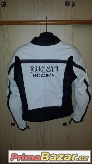 Kožená bunda dámská Ducati Dainese vel. 44 téměř nová – fotografie 2
