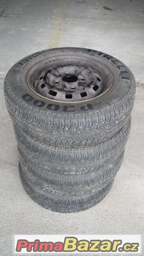4ks kol 5x13, 4x114,3, ET46, letní pneu 175/70x13 Pirelli – fotografie 1