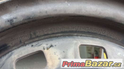 4ks kol 5x13, 4x114,3, ET46, letní pneu 175/70x13 Pirelli – fotografie 4
