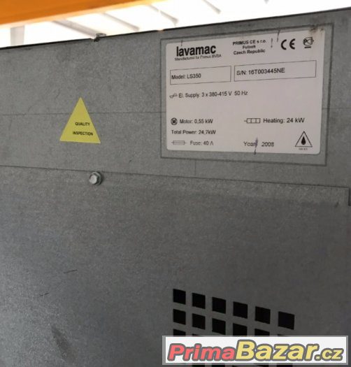 Elektrická Profi sušička prádla LAVAMAC LS 350 – fotografie 3