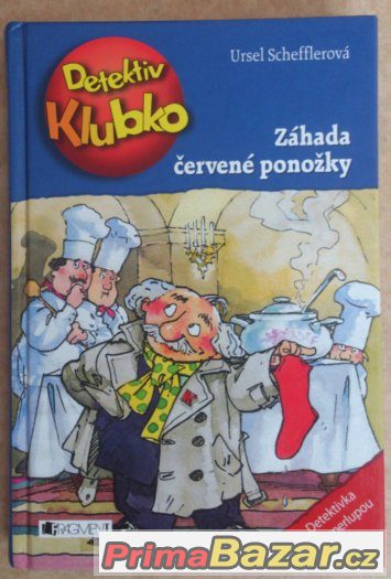 Knížka Detektiv Klubko, Záhada červené ponožky – fotografie 1