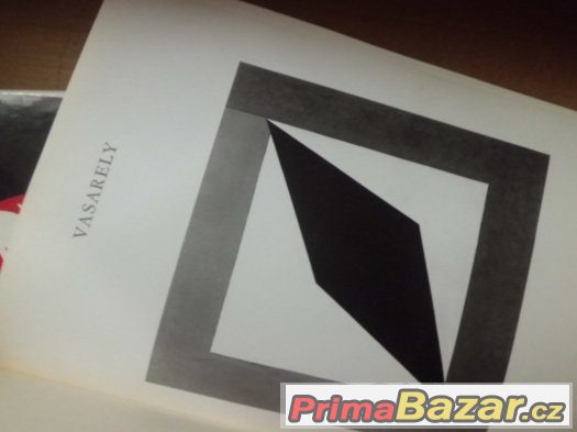 dvě staré  knihy  o malířích - Matisse, Vasarely – fotografie 2