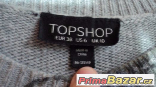 Dámsky svetrík značky TOPSHOP – fotografie 2