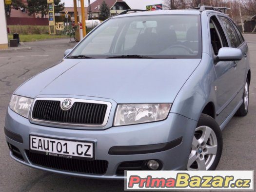 ŠKODA FABIA COMBI 2006 1.4i16V 55kW KLIMA SERVISKA ELEGANCE – fotografie 1