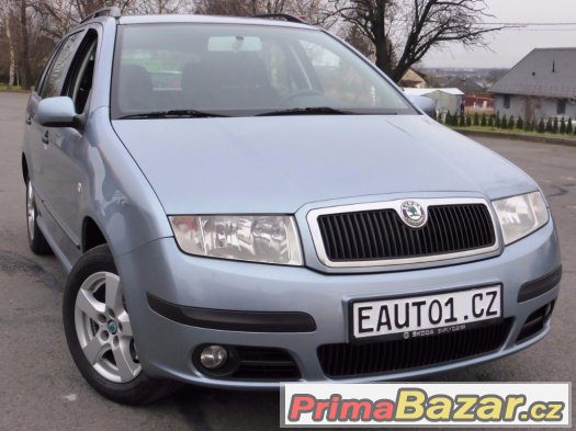 ŠKODA FABIA COMBI 2006 1.4i16V 55kW KLIMA SERVISKA ELEGANCE – fotografie 2