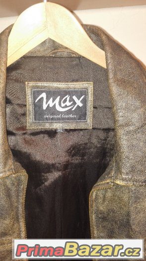 Pánska kožená bunda značky Max – fotografie 2