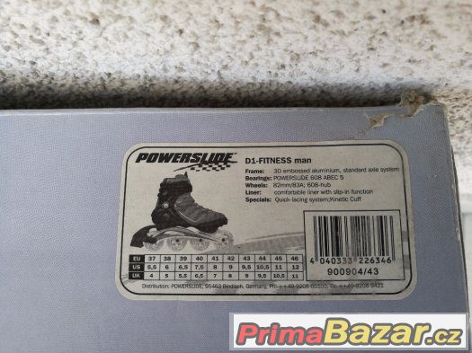In-line brusle zn. Powerslide – fotografie 3