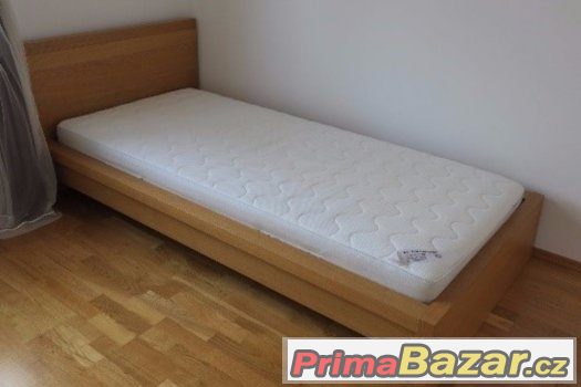 Masivní nepoužitá postel, záruka – fotografie 1