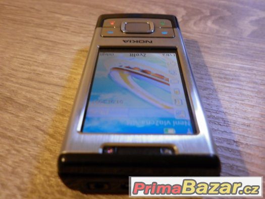 Nokia 6500 slide, 3.2MPx foto, slot na microSD, stříbrná. – fotografie 4