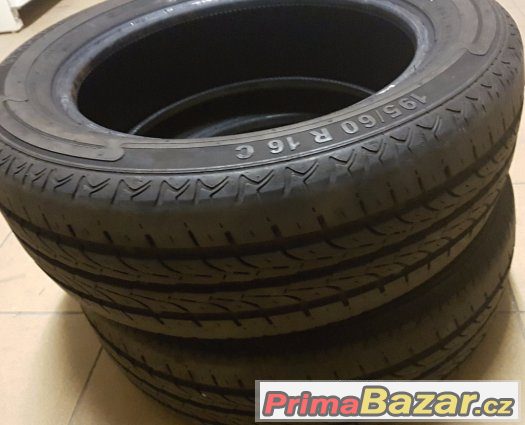 Pneu 195/60 R16C Zátěžové C Použité - Letní – fotografie 4