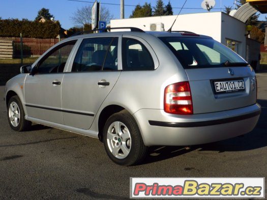 ŠKODA FABIA COMBI 2005 1.4i16V 55kW KLIMA SERVISKA ELEGANCE – fotografie 4