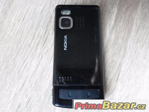 Nokia 6500 slide, 3.2MPx foto, slot na microSD, černá. – fotografie 2