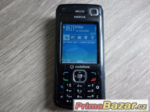 Nokia N70, 2MPx foto, černá, perfektní stav. – fotografie 1
