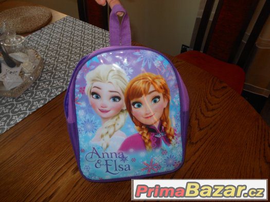 FROZEN-batoh dětský fialový-KRÁSNÝ ,originál DISNEY – fotografie 2