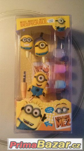 Dětská sluchátka špunty Mimoni Minions – fotografie 1