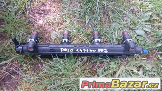 prodám vstřikovací lištu na motor 1.4 16V 74 kW BBZ - BBY – fotografie 1