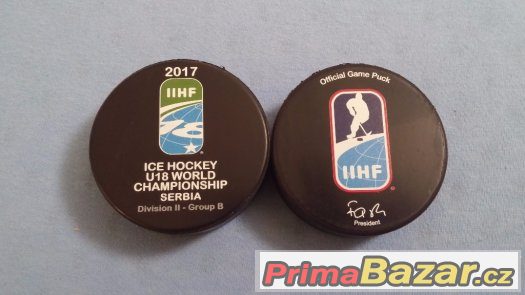 Hokejové puky IIHF + Dalsí kusy – fotografie 2