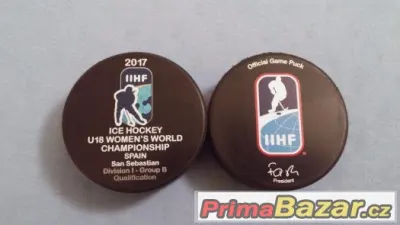 Hokejové puky IIHF + Dalsí kusy