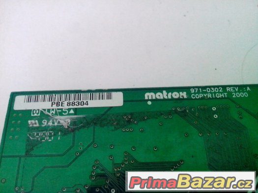 Matrox G450 Dual Head 16MB AGP Video Card Two dual Monitors – fotografie 2