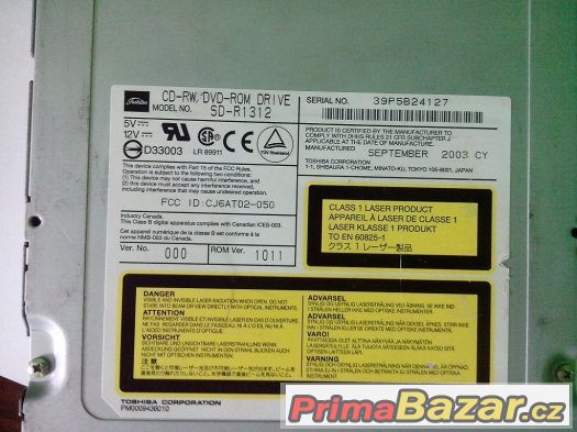 CD/DVD mechaniky ATA – fotografie 2
