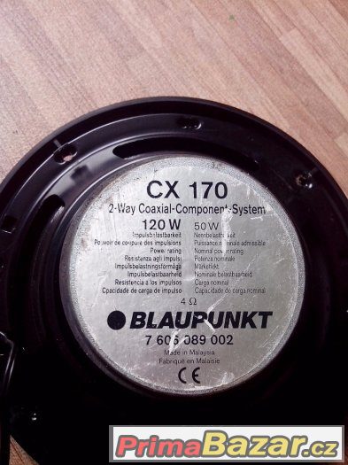 Reproduktory blaupunkt 2x120W – fotografie 2