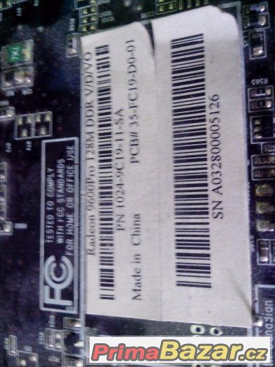 Readeon 9600Pro 128MB DDR – fotografie 2