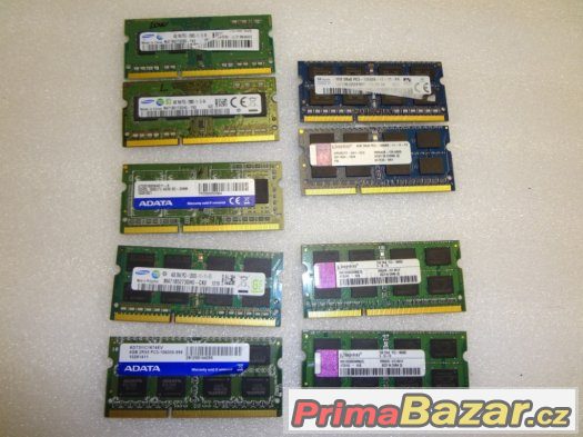 RAM DDR DDR2 DDR3 SODIMM – fotografie 1