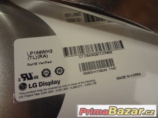 LP156WH2 LCD 15.6" 1366x768 WXGA HD LED 40pin – fotografie 3
