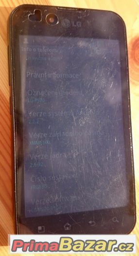 LG P970 Optimus Black – fotografie 3