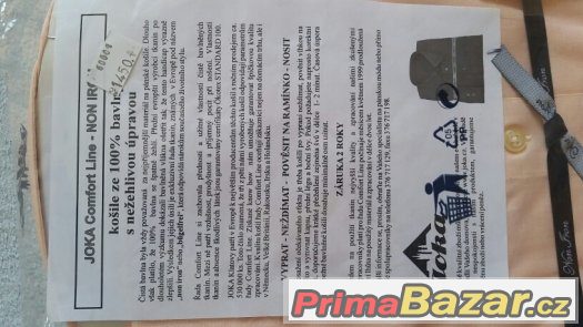 Pánská košile krátký rukáv v nemačkavé úpravě – fotografie 3