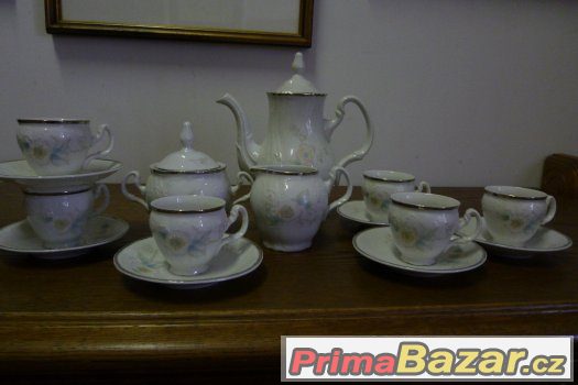 Servis Bernadotte CL Thun 1794 Ag. Stříbro jabloňový květ – fotografie 3