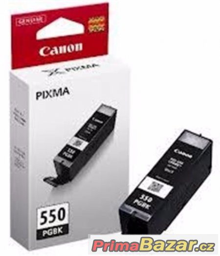 Canon PGI-550 BK černá originální inkoustová cartridge – fotografie 1