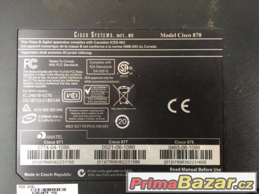 Router cisco 876 – fotografie 2