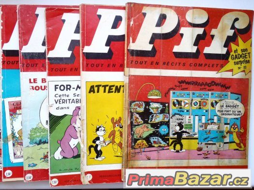 Koupím Francouzský komiks PIF,Něm.Clever a Smart. – fotografie 1