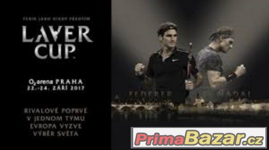 Laver Cup 1.kategorie sektor 112 střed kurtu super místo – fotografie 1