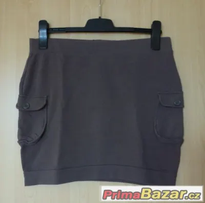 KRÁSNÁ DÁMSKÁ / DÍVČÍ SUKNĚ zn. HEMA MINISUKNĚ NA GUMU