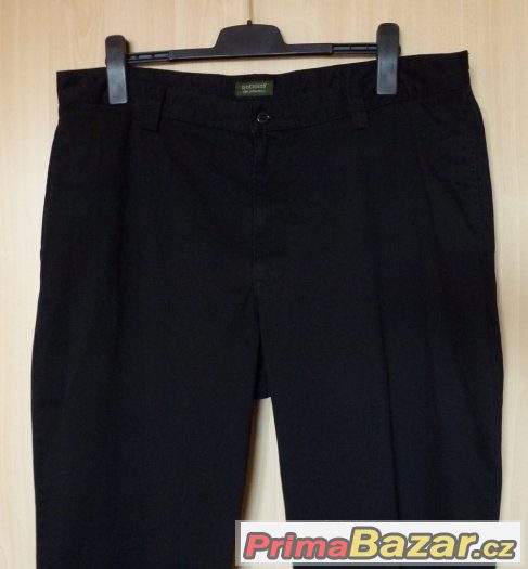 KVALITNÍ PÁNSKÉ ČERNÉ KALHOTY zn. DOCKERS vel. 40/30 XXL – fotografie 2